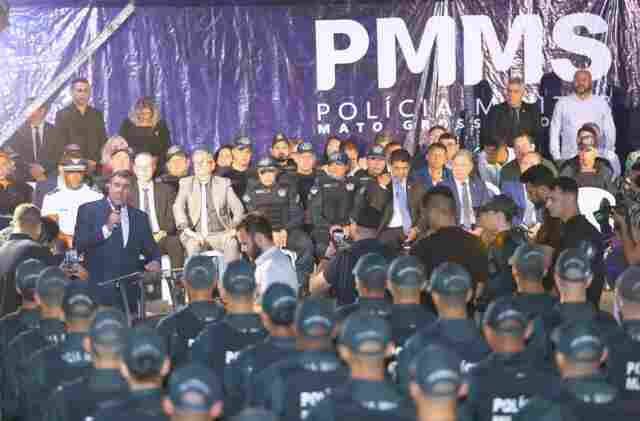 Investimento em seguran&ccedil;a: Governo de MS entrega 427 novos policiais militares