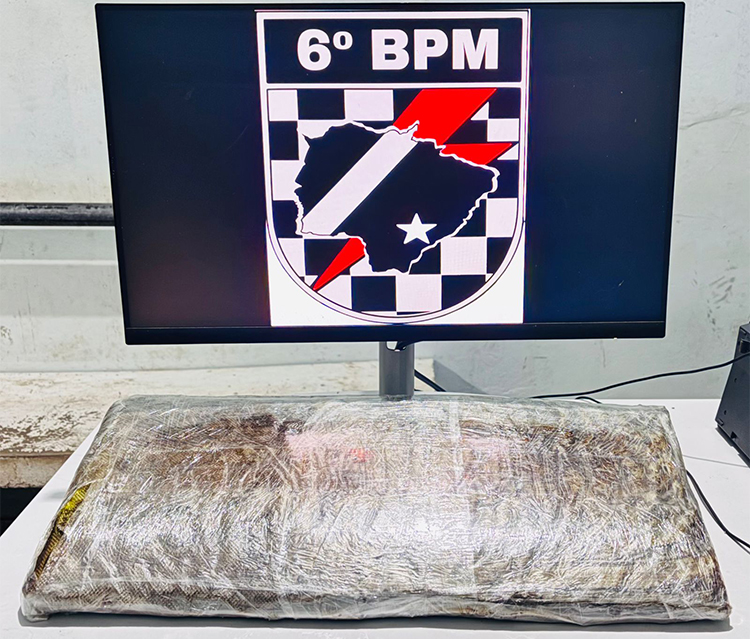 Pol&iacute;cia Militar intercepta passageiro transportando drogas em &ocirc;nibus interestadual na BR-262 em Corumb&aacute;