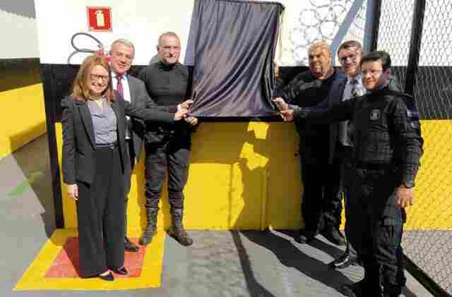 Estabelecimento Penal de Corumb&aacute; avan&ccedil;a com inaugura&ccedil;&atilde;o de novo espa&ccedil;o de inclus&atilde;o e refor&ccedil;o na seguran&ccedil;a