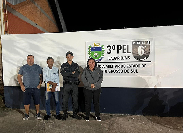 Reuni&atilde;o entre Pol&iacute;cia Militar e conselho comunit&aacute;rio de seguran&ccedil;a alinha a&ccedil;&otilde;es e refor&ccedil;a parceria em Lad&aacute;rio