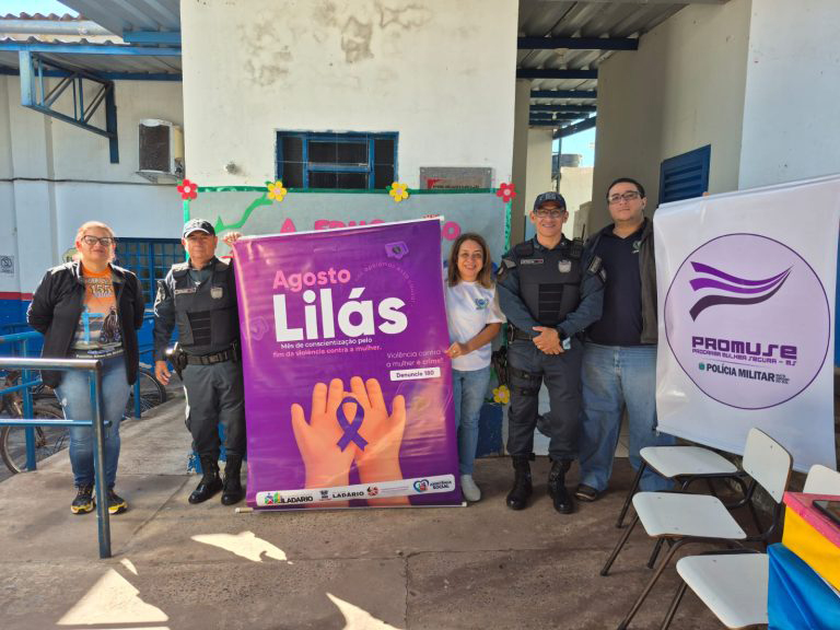 Pol&iacute;cia Militar por meio do promuse realiza palestras educativas dentro da Opera&ccedil;&atilde;o Shamar em Lad&aacute;rio