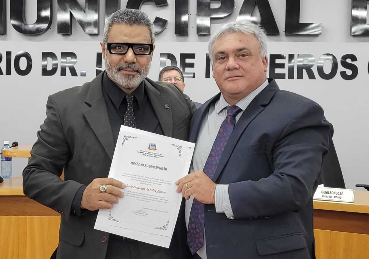 Profissionais da advocacia s&atilde;o homenageados por vereadores em Corumb&aacute;