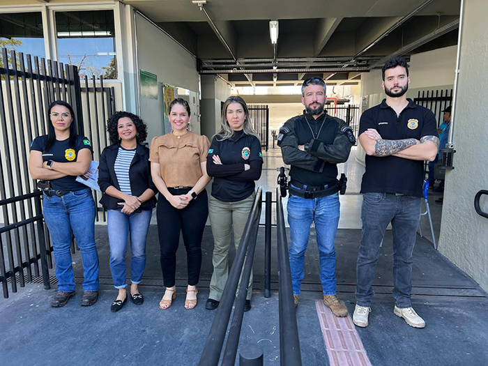 Pol&iacute;cia Civil promove palestra em escola, sobre regulamenta&ccedil;&atilde;o, penalidades e riscos do cigarro eletr&ocirc;nico em Corumb&aacute;