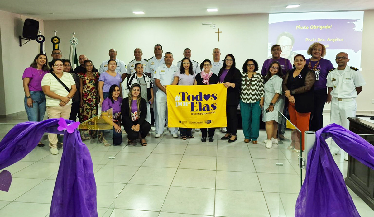 PROMUSE do 6&ordm; BPM participa de capacita&ccedil;&atilde;o sobre a Lei Maria da Penha em Lad&aacute;rio