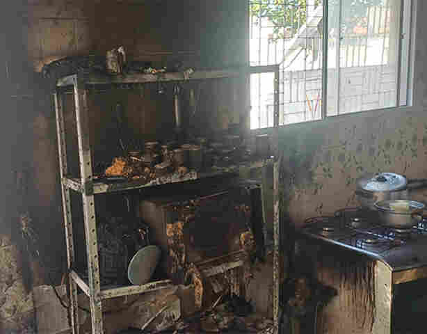 Poss&iacute;vel sobrecarga el&eacute;trica ocasionada por Air fry causa inc&ecirc;ndio em resid&ecirc;ncia no centro de Corumb&aacute;