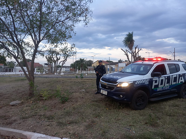 Durante rondas preventivas Pol&iacute;cia Militar prende foragido com antecedentes por roubo e furto em Lad&aacute;rio