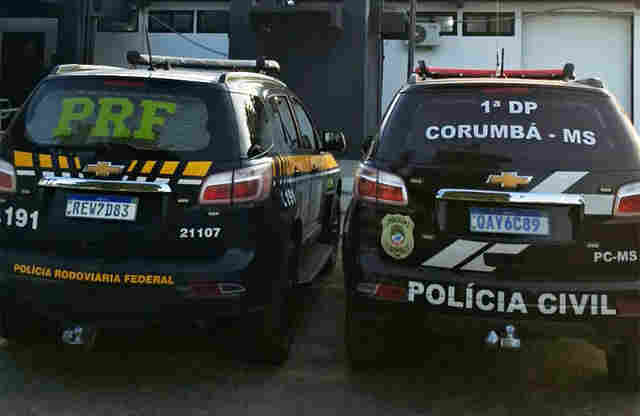 Opera&ccedil;&atilde;o conjunta entre as Pol&iacute;cias Civil e Rodovi&aacute;ria Federal prende suspeito de abuso sexual contra crian&ccedil;as em Corumb&aacute;