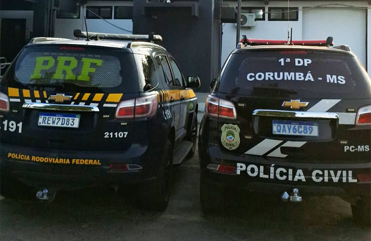 Opera&ccedil;&atilde;o conjunta entre as Pol&iacute;cias Civil e Rodovi&aacute;ria Federal prende suspeito de abuso sexual contra crian&ccedil;as em Corumb&aacute;