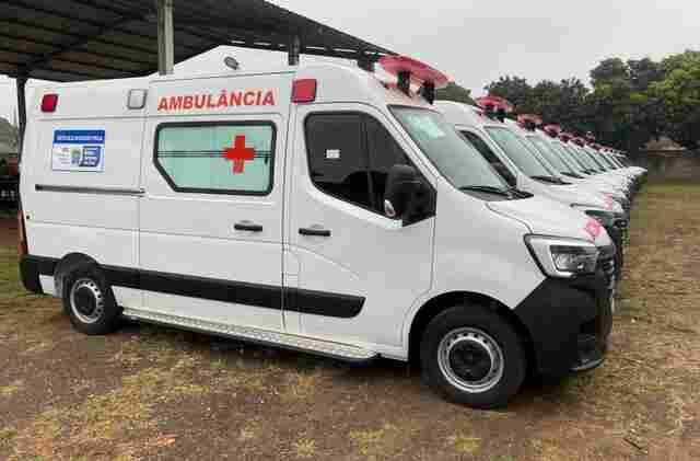 Para salvar vidas: 28 ambul&acirc;ncias e caminhonetes refor&ccedil;am frota da Sa&uacute;de munic&iacute;pios, polos ind&iacute;genas e Corumb&aacute;