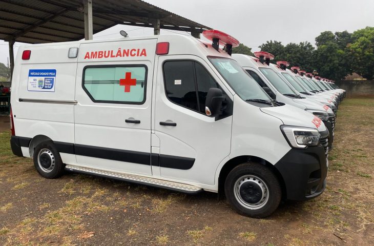 Para salvar vidas: 28 ambul&acirc;ncias e caminhonetes refor&ccedil;am frota da Sa&uacute;de munic&iacute;pios, polos ind&iacute;genas e Corumb&aacute;