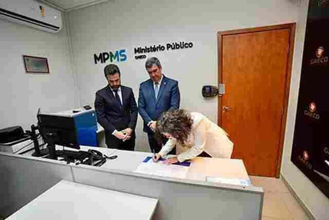 Gaeco/MPMS e Governo de MS firmam conv&ecirc;nio para amplia&ccedil;&atilde;o e moderniza&ccedil;&atilde;o de estrutura destinada ao combate ao crime organizado