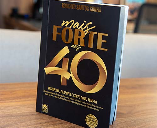 Livro traz dicas práticas para vida ainda mais plena aos 40 anos