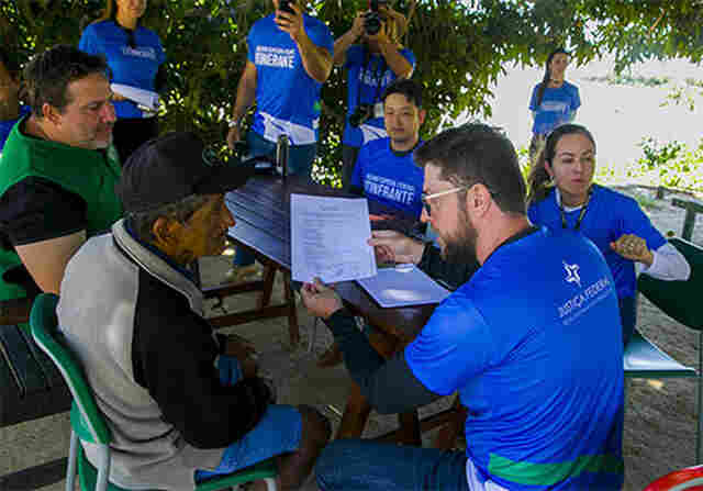 Justi&ccedil;a Federal leva servi&ccedil;os gratuitos a comunidades ribeirinhas do rio Paraguai