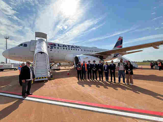 LATAM come&ccedil;a a voar para Dourados com 90% de ocupa&ccedil;&atilde;o e alcan&ccedil;a recorde hist&oacute;rico de 58 destinos no Brasil