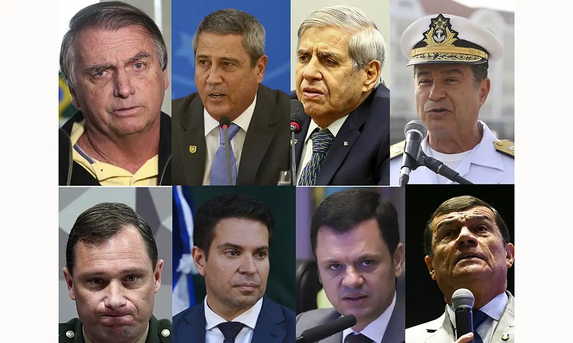 Confira as penas de Bolsonaro e mais sete condenados pelo Supremo 