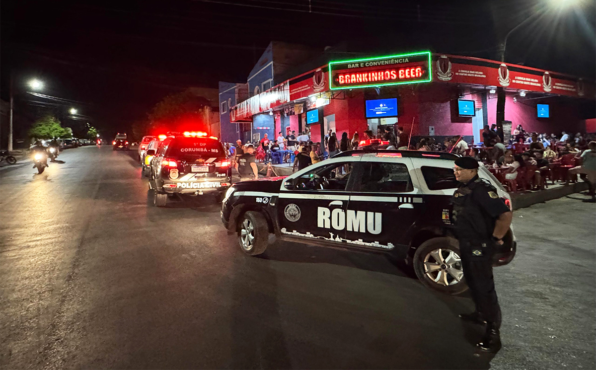 Pol&iacute;cia Civil deflagra opera&ccedil;&atilde;o de fiscaliza&ccedil;&atilde;o em bares e conveni&ecirc;ncias de Corumb&aacute;