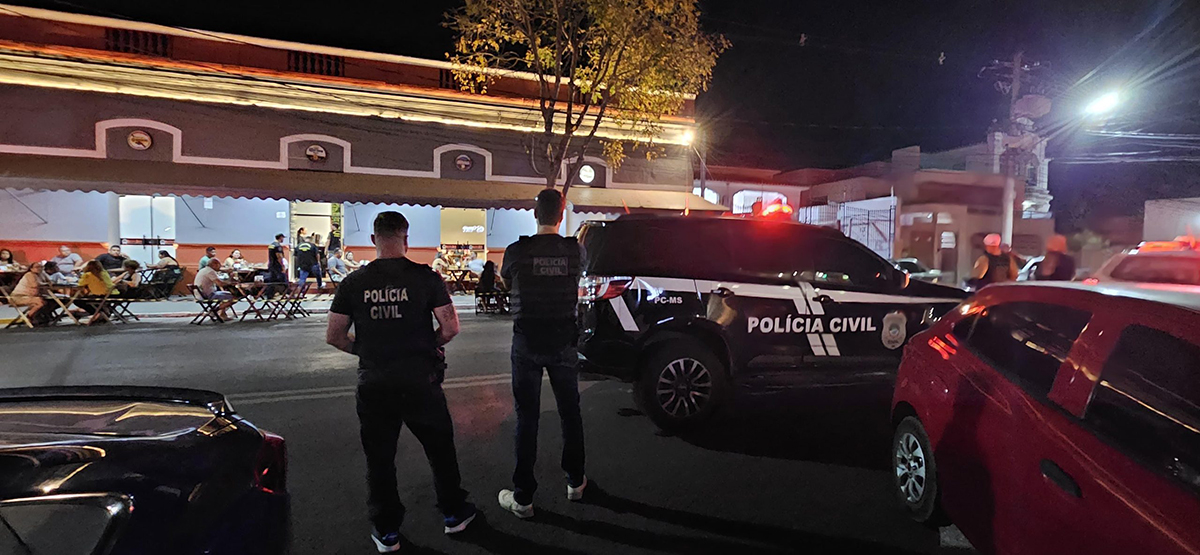 Pol&iacute;cia Civil deflagra opera&ccedil;&atilde;o de fiscaliza&ccedil;&atilde;o em bares e conveni&ecirc;ncias de Corumb&aacute;