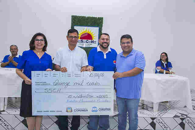 Corumb&aacute; repassa R$ 15 mil &agrave; SSCH para melhorias estruturais e pedag&oacute;gicas