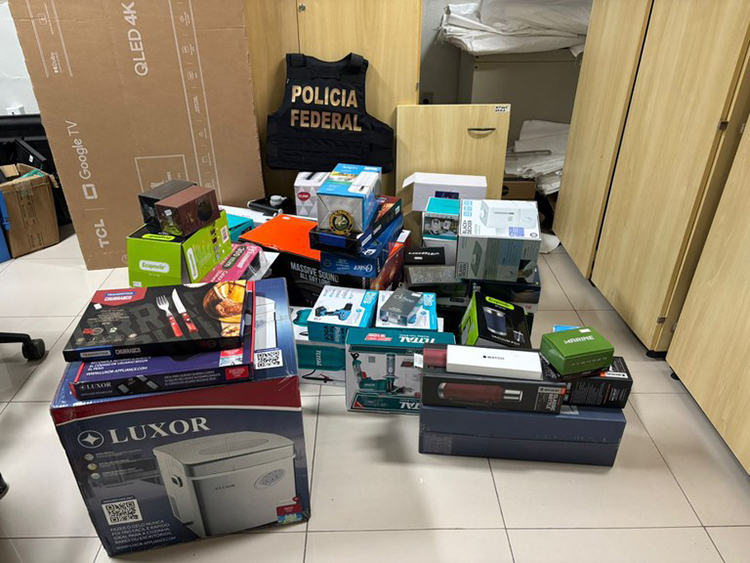 PF deflagra opera&ccedil;&atilde;o para desarticular esquema criminoso de contrabando e descaminho em Corumb&aacute;