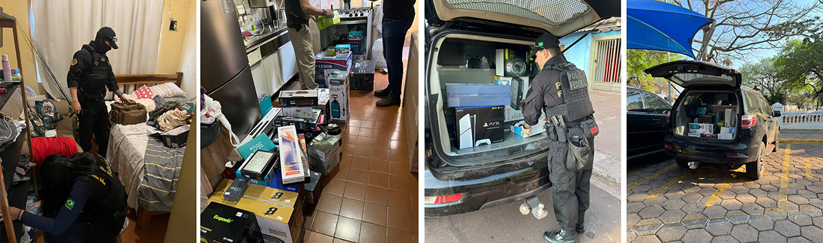 PF deflagra opera&ccedil;&atilde;o para desarticular esquema criminoso de contrabando e descaminho em Corumb&aacute;