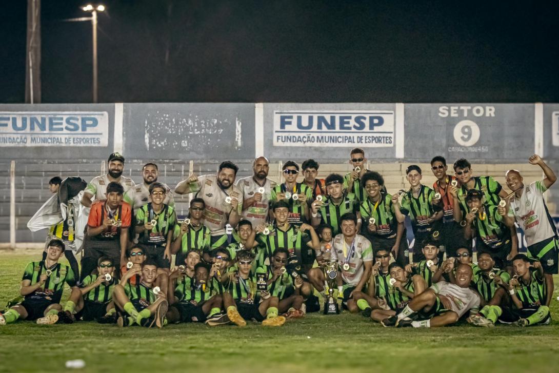 N&aacute;utico vence Corumbaense mais uma vez e conquista t&iacute;tulo do Estadual Sub-15