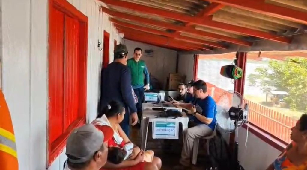 Base avan&ccedil;ada do CBMMS no Pantanal apoia Justi&ccedil;a Itinerante em atendimento a comunidades ribeirinhas