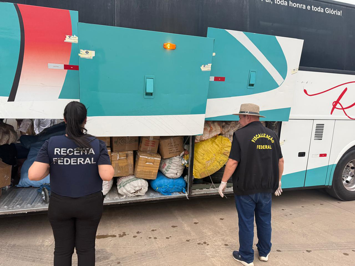 V&Iacute;DEO: Receita Federal apreende drogas, mercadorias e fetos de Lhamas na Opera&ccedil;&atilde;o Terminus em uma a&ccedil;&atilde;o interag&ecirc;ncias