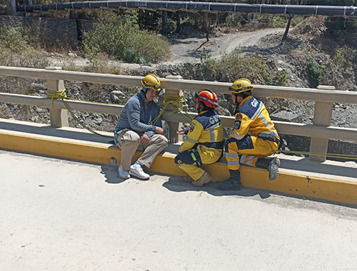 Na Bol&iacute;via, representante do CBMMS participa de curso internacional para bombeiros e profissionais de sa&uacute;de