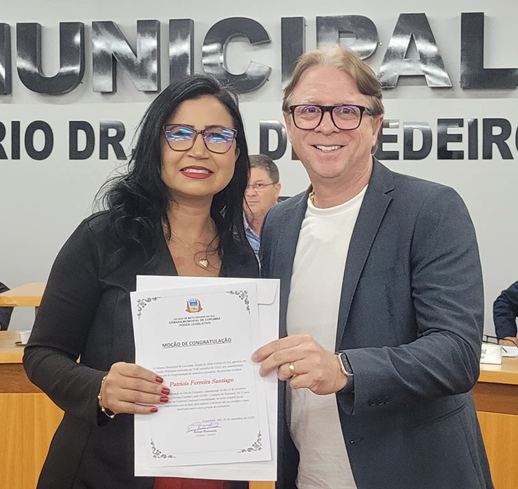 C&acirc;mara celebra Dia do Contador com homenagens a profissionais corumbaenses