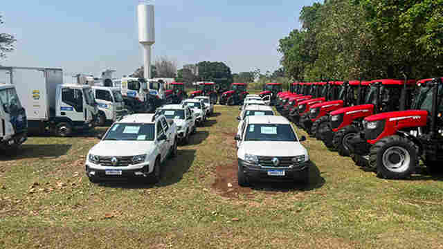 Com aporte de cerca de R$ 8 milh&otilde;es, Governo do Estado entrega equipamentos e ve&iacute;culos