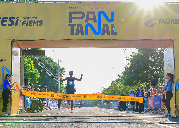 Africanos vencem a categoria elite da Corrida do Pantanal 2025