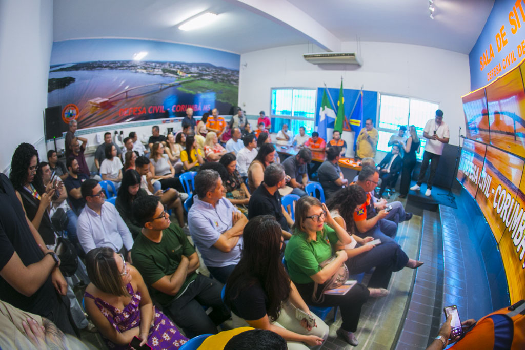 Sala de Situa&ccedil;&atilde;o refor&ccedil;a a&ccedil;&otilde;es de monitoramento e preven&ccedil;&atilde;o de desastres em Corumb&aacute;