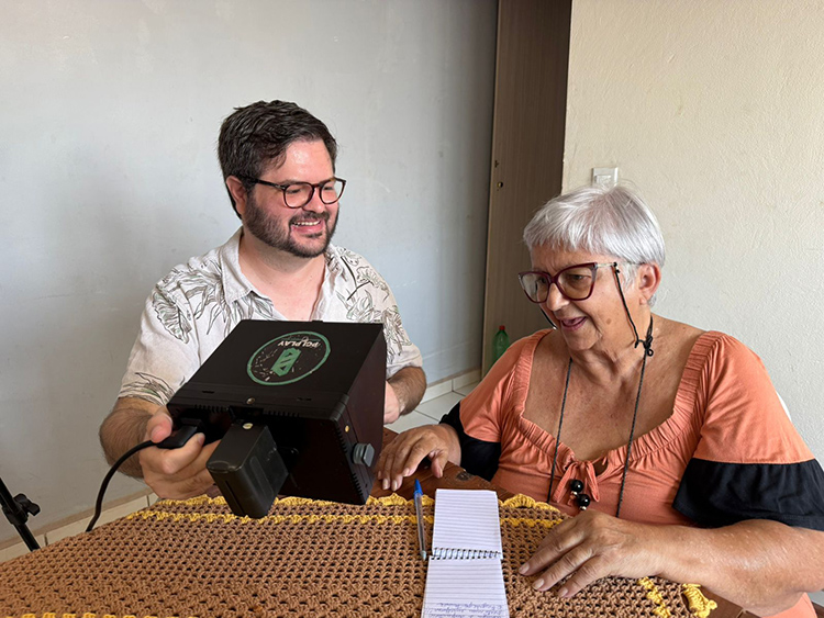 Com ind&iacute;gena e idosa, filme &lsquo;A Trovadora e a Poeta&rsquo; &eacute; gravado em Campo Grande