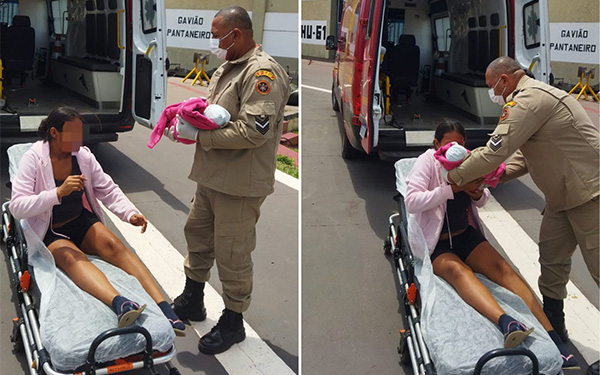 Pelo telefone, Cabo dos Bombeiros auxilia homem durante parto da esposa na regi&atilde;o do Paiagu&aacute;s em Corumb&aacute;