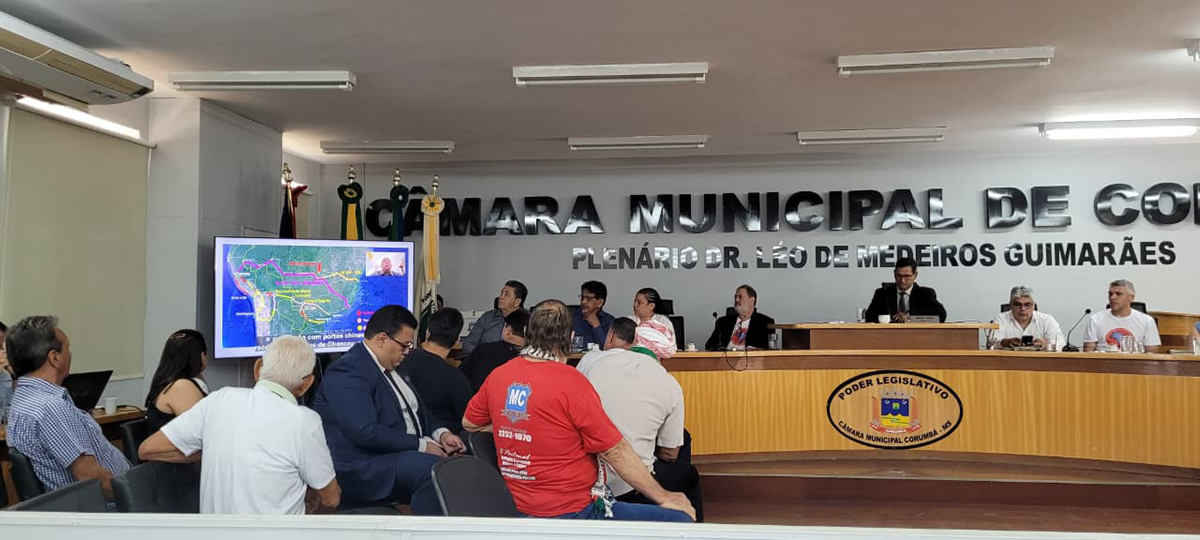 Audi&ecirc;ncia refor&ccedil;a import&acirc;ncia da reativa&ccedil;&atilde;o da Malha Oeste e a liga&ccedil;&atilde;o do Atl&acirc;ntico ao Pac&iacute;fico