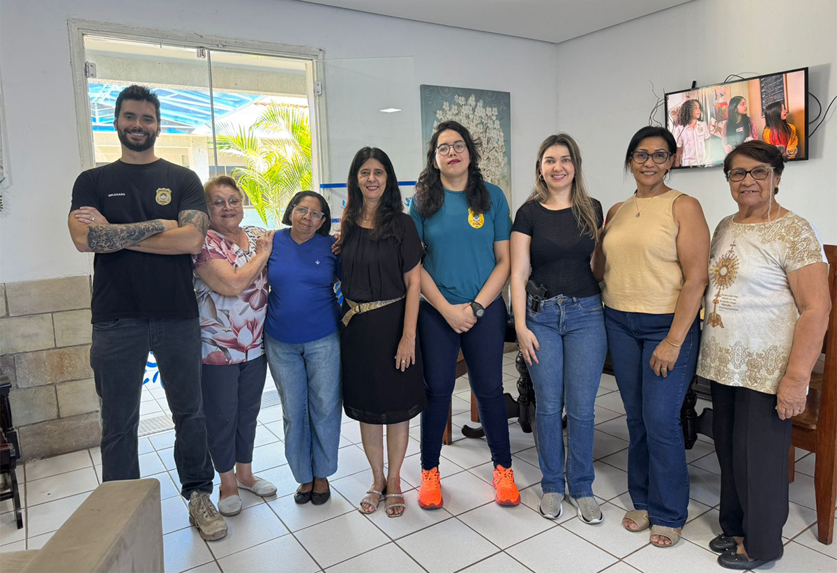 Pol&iacute;cia Civil realiza visita ao Asilo S&atilde;o Jos&eacute; no &acirc;mbito da Opera&ccedil;&atilde;o Virtude em Corumb&aacute;