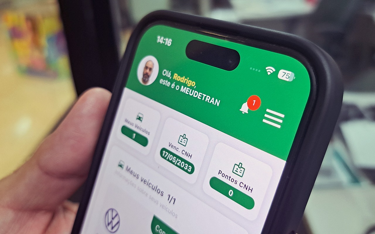 Aplicativo e Portal Meu Detran come&ccedil;am a notificar sobre prazo de licenciamento de ve&iacute;culos 
