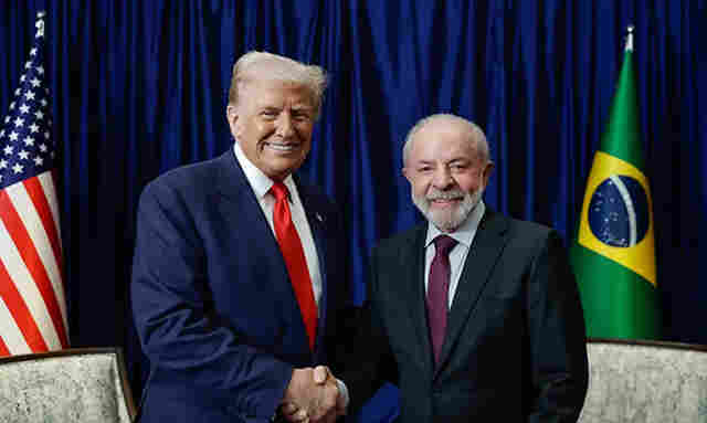 Ap&oacute;s encontro com Trump, Lula diz que equipes v&atilde;o se reunir imediatamente para tratar de tarifas