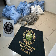 PF, com o apoio da PMMS, apreende mais de 200 kg de drogas em Corumb&aacute;