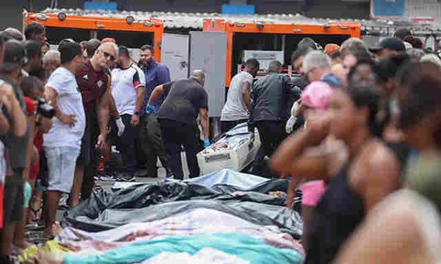 Moradores retiram cerca de 60 corpos em &aacute;rea de mata ap&oacute;s opera&ccedil;&atilde;o 