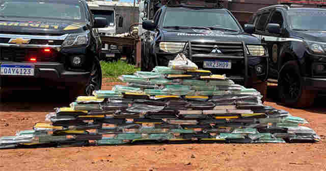 Caminh&atilde;o de min&eacute;rio que saiu de Corumb&aacute; foi apreendido com 100 kg de coca&iacute;na em Campo Grande