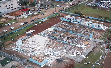 Governo Federal reconhece situa&ccedil;&atilde;o de calamidade e inicia socorro &agrave; popula&ccedil;&atilde;o afetada por tornado