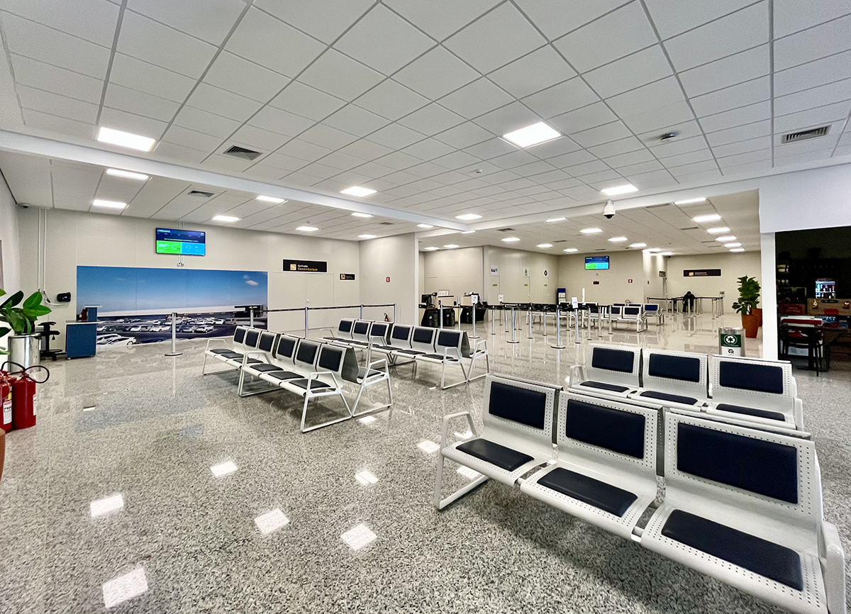 Aena entrega primeira etapa de obras no terminal de passageiros do Aeroporto de Ponta Por&atilde;