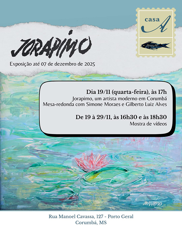 Jorapimo recebe homenagem da Casa A, e exposi&ccedil;&atilde;o no m&ecirc;s de seu anivers&aacute;rio