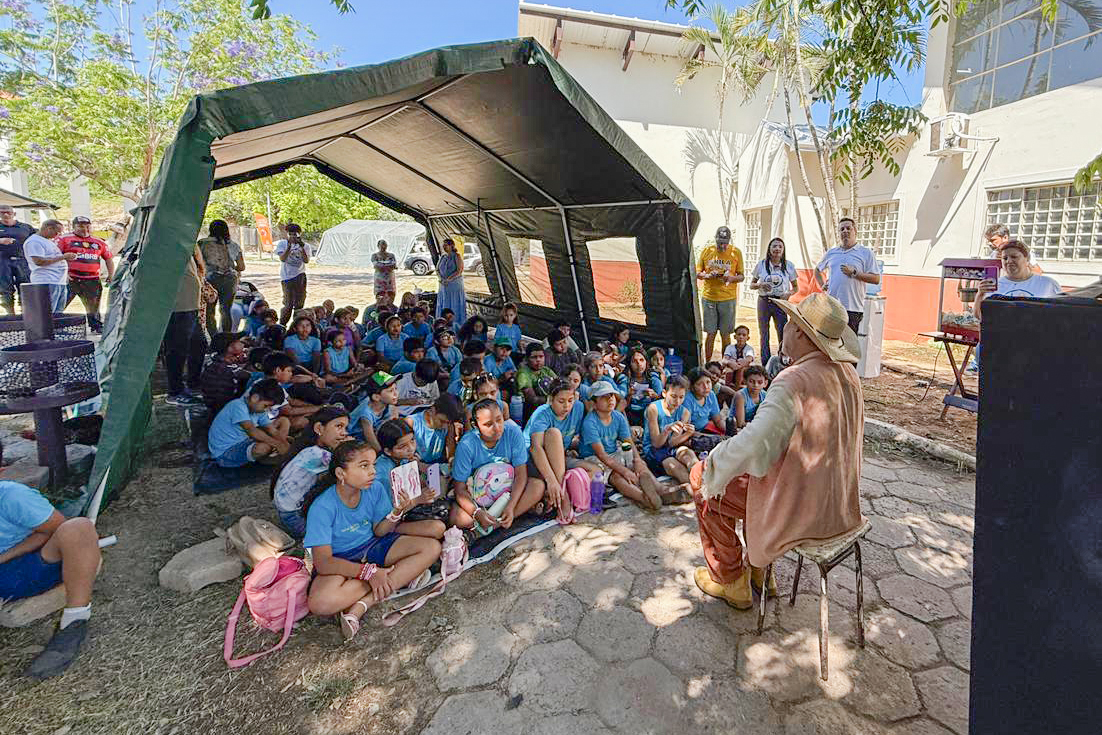 &ldquo;Entre Pegadas&rdquo; refor&ccedil;a educa&ccedil;&atilde;o ambiental em Corumb&aacute;