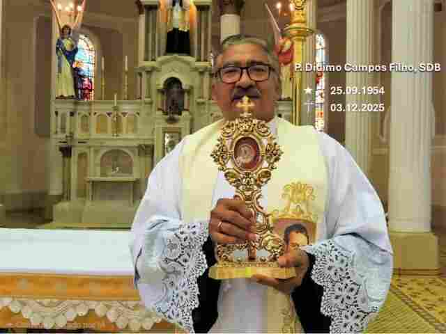 Falece em Ara&ccedil;atuba (SP) o corumbaense Padre D&iacute;dimo de Campos Filho
