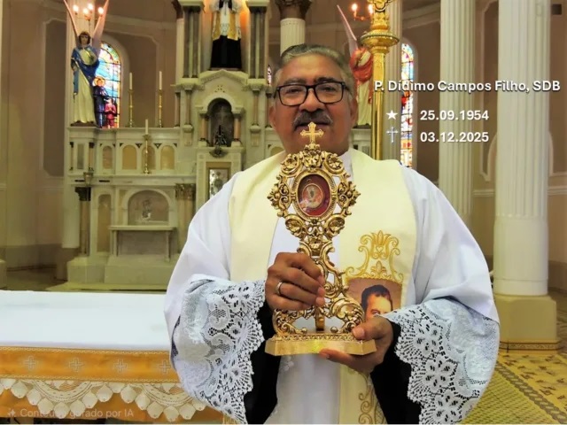 Falece em Ara&ccedil;atuba (SP) o corumbaense Padre D&iacute;dimo de Campos Filho