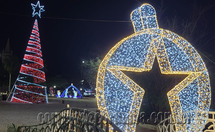 Jardim de Natal abre nesta sexta-feira 12 de dezembro com atra&ccedil;&otilde;es culturais e chegada do Papai Noel