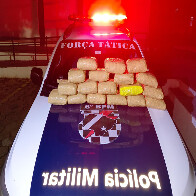Pol&iacute;cia Militar apreende quase 10 quilos de maconha dentro de &ocirc;nibus na Rodovi&aacute;ria de Corumb&aacute;