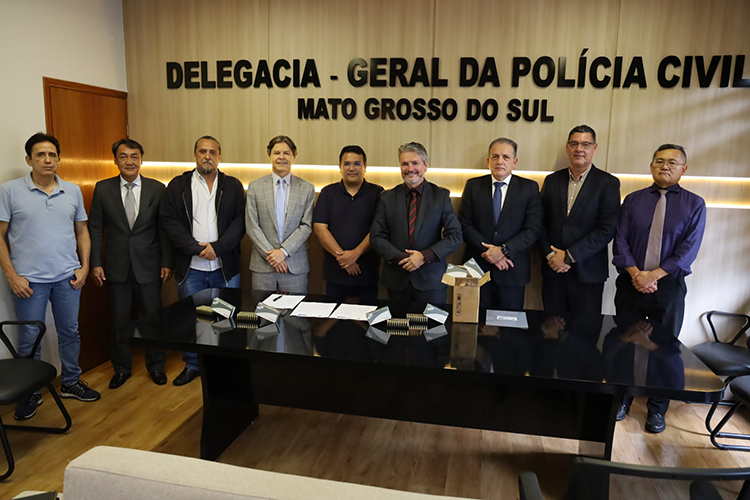 Pol&iacute;cia Civil doa 30 mil muni&ccedil;&otilde;es &agrave; Guarda Municipal de Corumb&aacute;